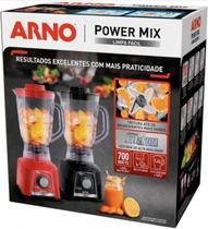 Liquidificador Arno Power Mix 700W Lq34 Vermelho 127V