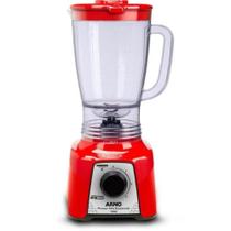 Liquidificador Arno Power Mix Essential Vermelho 110V Liquidificador Arno Power Mix Essential Vermelho 110V