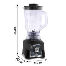 Liquidificador Arno Power Mix Limpa Fácil 1,4L 700W Comfort Preto LQ35 - 220V Liquidificador Arno Power Mix Limpa Fácil 1,4L 700W Comfort Preto LQ35 - 220V