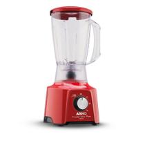 Liquidificador arno power mix limpa facil vermelho 220v lq30