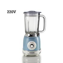 Liquidificador Azul Vintage Ariete 1,5L com Copo de Vidro - 4 Velocidades 1000W Voltagem:220V Liquidificador Azul Vintage Ariete 1,5L com Copo de Vidro - 4 Velocidades 1000W Voltagem:220V