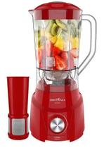 LIQUIDIFICADOR BRITANIA 2.6L 900W 4 VELOCIDADES COM FILTRO Vermelho 220V
