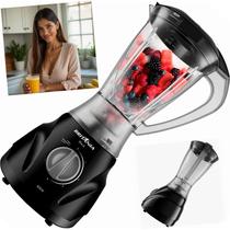 Liquidificador Britânia Black 2,1L Função Pulsar 3 Velocidades 600W Antivazamento Prático