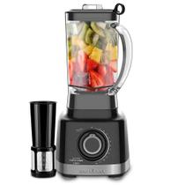 Liquidificador Britânia BLQT1300 Com 12 Velocidades Função Ice Função Pulsar e Jarra 3 Litros Preto
