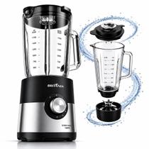 Liquidificador Britania Copo de Vidro 12 Velocidades 1400W - Liquidificador Britania Copo de Vidro 12 Velocidades 1400W -