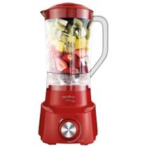 Liquidificador Britania Diamante 800 4V 900W Vermelho - 220V Liquidificador Britania Diamante 800 4V 900W Vermelho - 220V