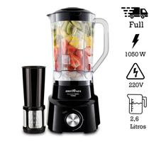 Liquidificador Britânia Diamante 800 Com Filtro Função Ice 4 Velocidades 2,6L 1050 Watts Preto 220V Liquidificador Britânia Diamante 800 Com Filtro Função Ice 4 Velocidades 2,6L 1050 Watts Preto 220V