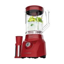 Liquidificador Cadence Robust Contrast Vermelho 220V LIQ400