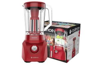 Liquidificador Cadence Robust LIQ400 3,3L 1000W Potente 12 Velocidades 220V Vermelho