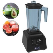 Liquidificador Comercial Metvisa 2,8L 1200W Blender Alta Rotação