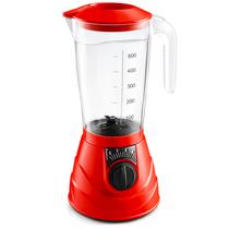 Liquidificador Cozinha Infantil Vermelho Brinquedo Copo Rosa -