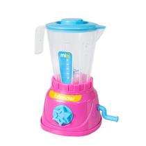 Liquidificador De Brinquedo Manual Blender Infantil Meninas - Bs Toys
