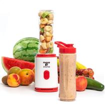 Liquidificador de dose única Moss & Stone White & Red 600mL 400W