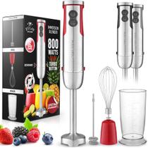 Liquidificador de Imersão Zulay 3 em 1 - 800W, 12 Velocidades e Acessórios Liquidificador de Imersão Zulay 3 em 1 - 800W, 12 Velocidades e Acessórios