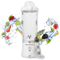 Liquidificador de viagem Kitchen Guru Elite 240 W 600 ml branco Liquidificador de viagem Kitchen Guru Elite 240 W 600 ml branco