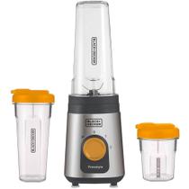 Liquidificador e Processador Black Decker Freestyle LP320 Inox com 2 Jarras SAN BPA Free 220V - Blac