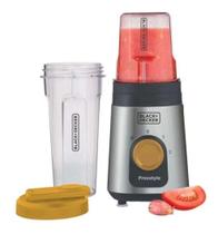 Liquidificador e Processador Freestyle Black Decker modelo LP320 com 2 jarras de 300 ml e 600ml acabamento em inox