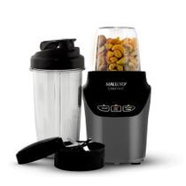 Liquidificador e Processador Mallory Gourmet, 6 Lâminas Aço Inox, Tritura Gelo, Painel Easy Touch e 2 Copos Com Tampas Liquidificador e Processador Mallory Gourmet, 6 Lâminas Aço Inox, Tritura Gelo, Painel Easy Touch e 2 Copos Com Tampas