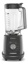 Liquidificador Electrolux 1500W de Potência com 3.2 Litros de Capacidade 15 Velocidades 6 Lâmina TriForce e Pés Antiderrapantes EBL1500 Cinza 127V