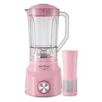 Liquidificador Elétrico Britânia Diamante 800 4 Velocidades Com Filtro 2,6L 1050 Watts Rosa 127V