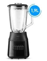 Liquidificador Elgin Titanium Black Jarra de vidro 900W Ultra Turbo 220V