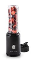 Liquidificador Individual Preto, Dois Copos, Personal Blender, 380W Hamilton Beach 220V