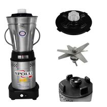 Liquidificador Industrial Baixa Rotação Spolu 4 L Inox Bivolt