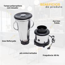 Liquidificador Industrial Potente 4 Litros Turbo Alta Rotação Jarra de Aço Inoxidável Itagold Liquidificador Industrial Potente 4 Litros Turbo Alta Rotação Jarra de Aço Inoxidável Itagold