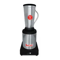Liquidificador industrial Vitalex LQI02 2 L inox e preto com jarra de aço inoxidável