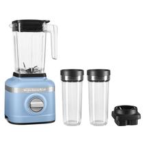 Liquidificador KitchenAid K150 de 3 velocidades para trituração de gelo de 1,4 L, veludo azul