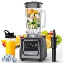 Liquidificador LAMPICK 2000W, frasco de 2 litros e copo para viagem de 800 ml
