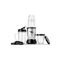 Liquidificador Magic Bullet Mbr 1152 250W 450Ml Com Acessórios 220V Prata E Pret