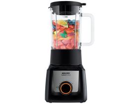Liquidificador Mallory Taurus Glass B91202061 - Copo de Vidro Preto 12 Velocidades 1300W