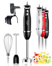 Liquidificador manual Sangcon Immersion 3 em 1 400 W com batedor preto Liquidificador manual Sangcon Immersion 3 em 1 400 W com batedor preto