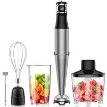 Liquidificador manual Turelar Immersion 5 em 1 800W com picador, batedor Liquidificador manual Turelar Immersion 5 em 1 800W com picador, batedor