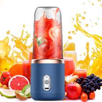 Liquidificador Mini Usb 400Ml Portátil Misturador Elétrico