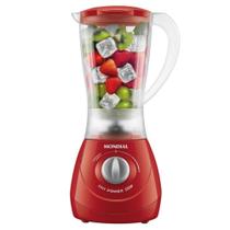 Liquidificador Mondial L-550 550W 2v - 6904-02 Vermelho 220V Liquidificador Mondial L-550 550W 2v - 6904-02 Vermelho 220V