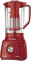 Liquidificador Mondial L-99-FR Vermelho 127V - com Filtro 3 Velocidades 550W