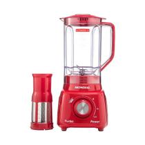 Liquidificador Mondial L99-FR Turbo Power Vermelho 500W 3 Velocidades - 127 V