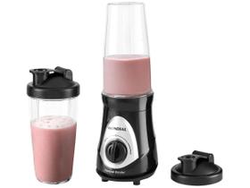 Liquidificador Mondial Personal Blender DG-01 2 Velocidades 300W Preto e Prata