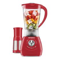 Liquidificador Mondial Power 2 Red L-77 500W 220V Vermelho Liquidificador Mondial Power 2 Red L-77 500W 220V Vermelho