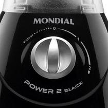 Liquidificador Mondial Power 2I BLACK 370W - L-29 Preto 110 VOLTS