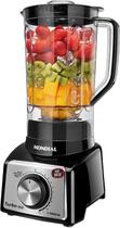 Liquidificador Mondial Turbo Inox L-1000 Bi 12 Vel.1000W 220V