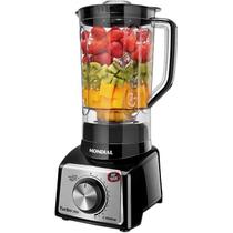 Liquidificador Mondial Turbo Inox L-1000 Bi 12 Vel.1000W 220V