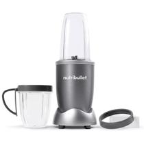 Liquidificador NutriBullet de alta velocidade 600W, 8 peças, cinza, garantia de 1 ano