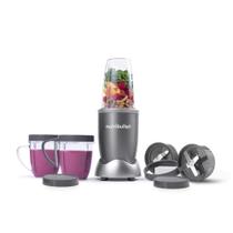 Liquidificador NutriBullet NBR-1201 de alta velocidade 600W 12 peças cinza