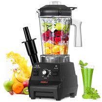 Liquidificador OMMO 1800W de alta velocidade com frasco de 1,8 L, aço inoxidável