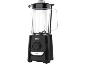 Liquidificador Oster Power OLIQ520 Copo de Vidro - 10 Velocidades 1250W Preto