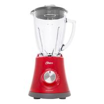 Liquidificador oster rr8 220v super chef vermelho 8 vel.