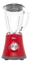 Liquidificador Oster Super Chef Copo de Vidro - 1,25L Vermelho 8 Velocidades 750W